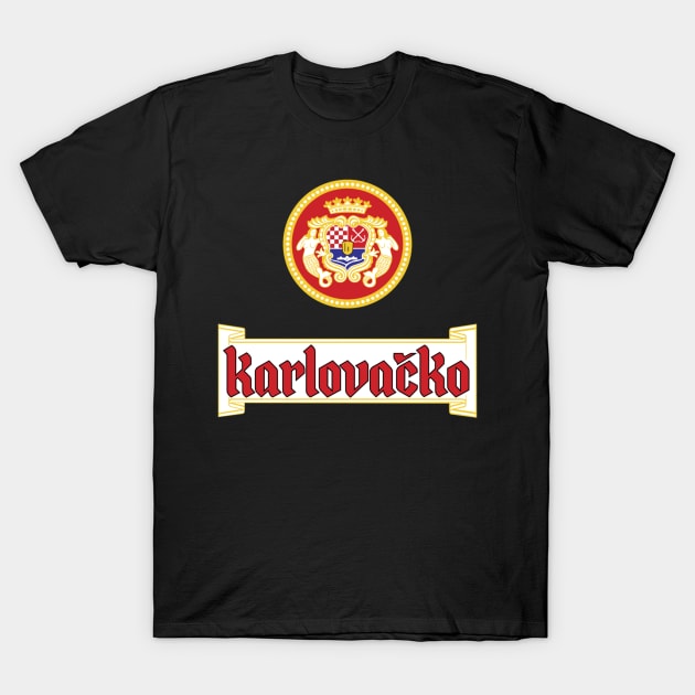 Croatia - Karlovac - Karlovacko - World Beers T-Shirt by Datreon Benjamin